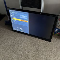 32” Panasonic TV With Hanging Mount