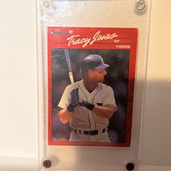 1989 Tracy Jones Baseball Card 