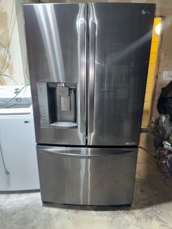 Refrigerador LG black  stainles working 3 Month Warranty we Deliver