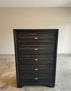 Black dresser