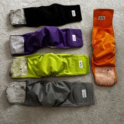 Medium (male dog Size 10-18 Pounds) Washable Diaper