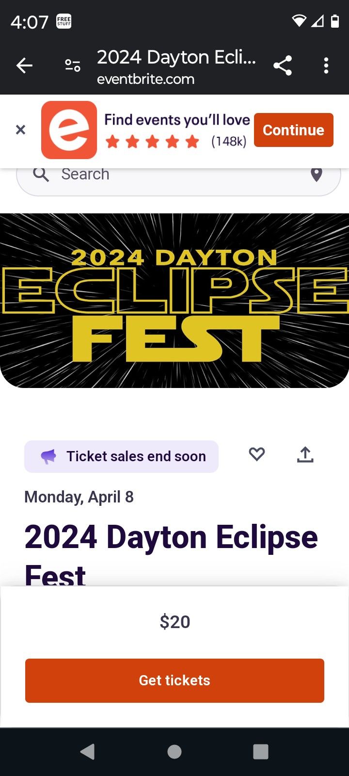 Eclipse Fest 2024 Parking Pass