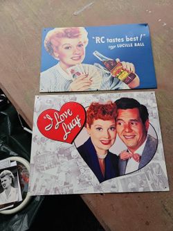 I Love Lucy Tin Signs