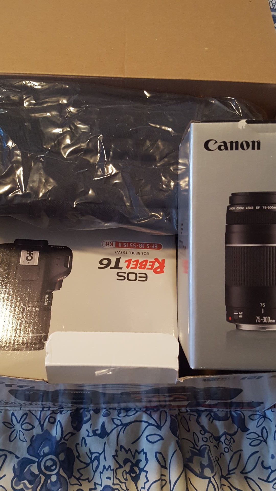 Canon EOS Rebel T6 premium kit