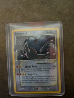 Rayquaza gold star