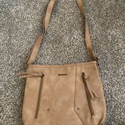 Cute Wildflower Brown Purse