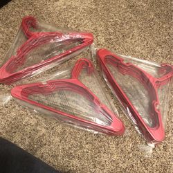 Red 30ct Hangers New