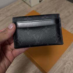 Used Authentic Louis Vuitton Card Holder Porte Martes Double