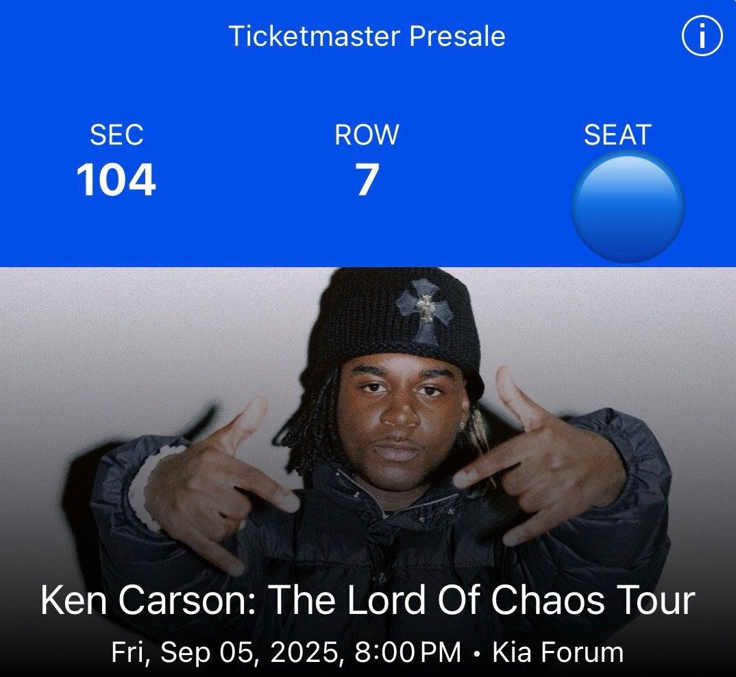 Ken Carson Concert Tickets