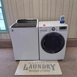Whirlpool Heavy Duty Super Capacity Washer And Lg  Electric Dryer Set Nice And Clean Everything Works As Should Financing Available 