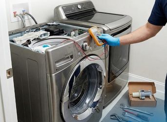 Washer Dryer Refrigerator Oven Ice Maker Mixer