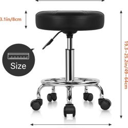 Round Rolling Stool