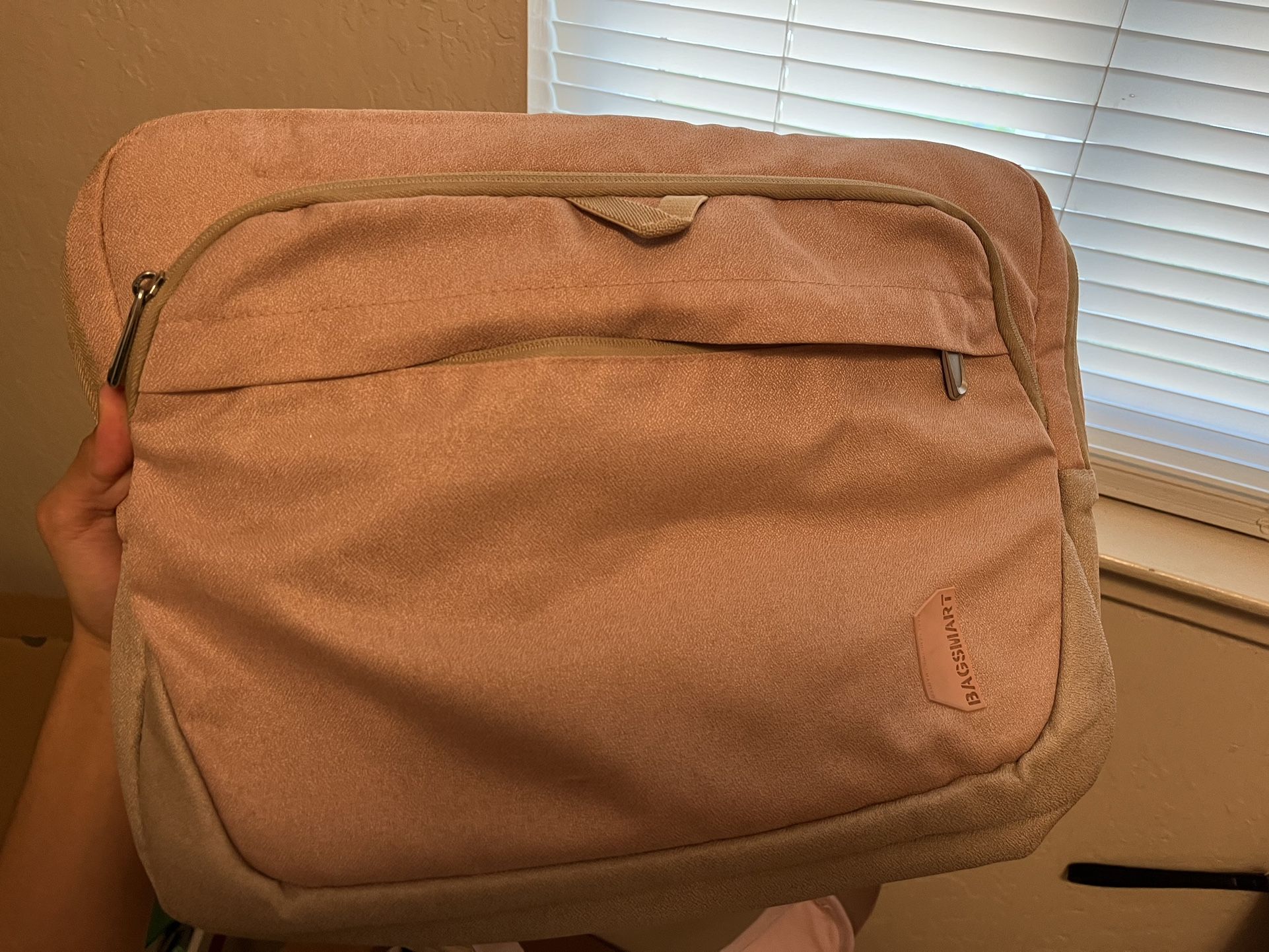 Pink Messenger Bag