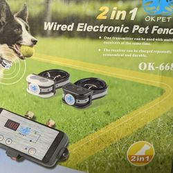 OFFER! 2 In 1 Wired Electronic Pet Fence OFFER!