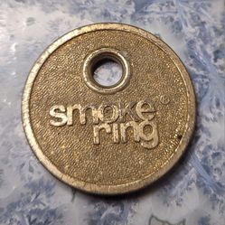 Vintage Brass Quack Medical Smoke Ring