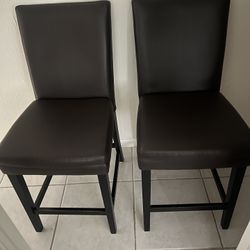 High Top Two Chairs