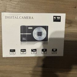 4k Digital Camera Compact Mini Camera for Photography, Vlogging Camera with 4400Megapixels, Anti-Shake, 2.4in LCD Screen, 16x Digital Zoom, Continuous