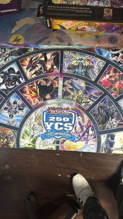 250th YCS Playmat Yugioh Konami Prize Card Playmat 250th
