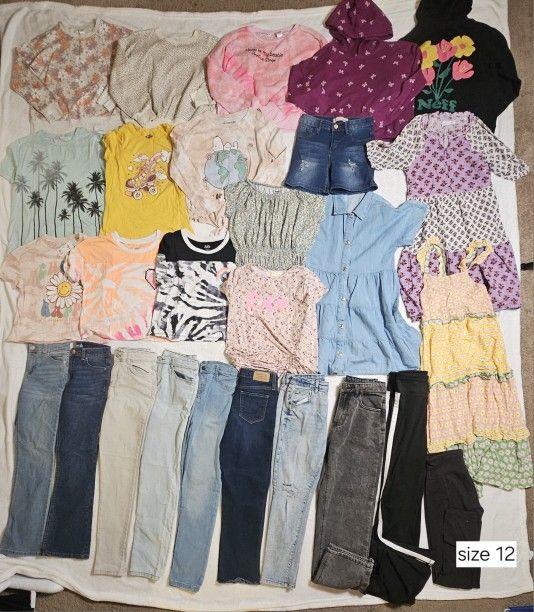 Girls Clothes Size 12 