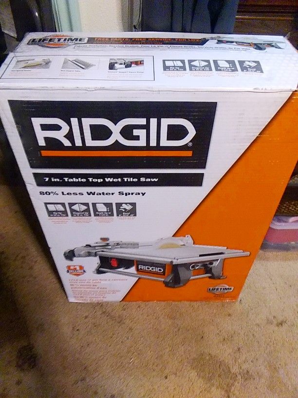 Brand New Wet Tile Saw