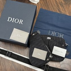 Dior Triple Saddle Fanny Pack / Messenger Bag – Authentic
