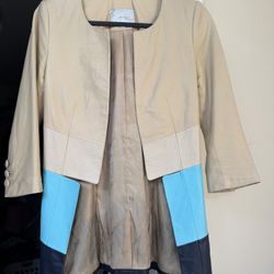 100% Genuine Sheep Leather Jacket Size XS