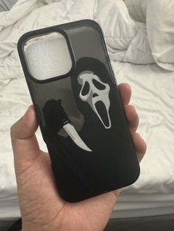Scream Halloween iPhone 16 Pro Max case for SALE!
