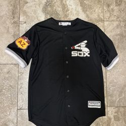 Chicago White Sox Majestic Black 2017 Spring Training Cool Base Jersey Medium  