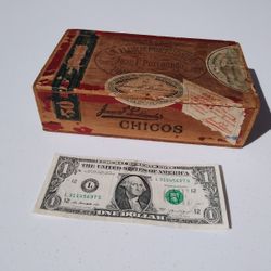 Antique Chicos Cigar Box