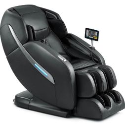 New in box, Massage Chair Full Body, Zero Gravity SL Track Shiatsu Massage Recliner Chair with Thai Stretch, Calf Heating, 12 Auto Modes, M1612
