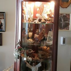 new curio cabinet  $125.00 0r best offer