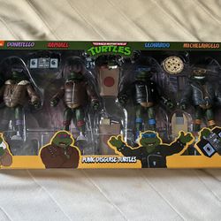 Neca Tmnt Punk Turtles Target Exclusive New