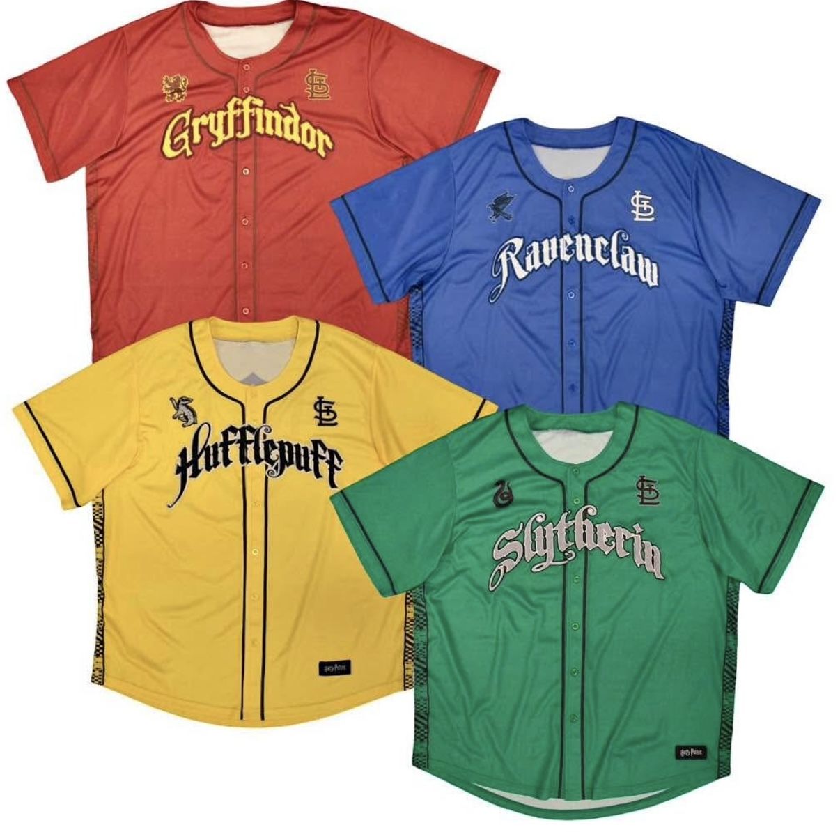 XXL ST. LOUIS CARDINALS SLYTHERIN JERSEY