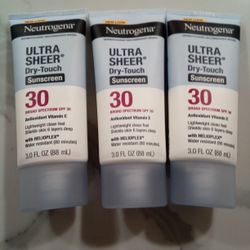 neutrogena ultra sheer sunscreen Lotion