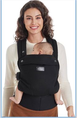 Momcozy PureHug Baby Carrier - Ergonomic, Cozy and Lightweight for 7-45 lbs
