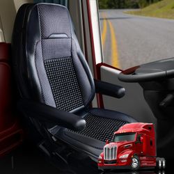 Semi Truck Beaded Seat Covers *1 Piece* Black