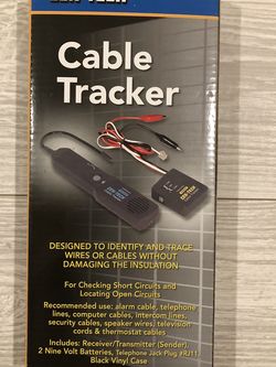Cen Tech Cable Tracker Brand New