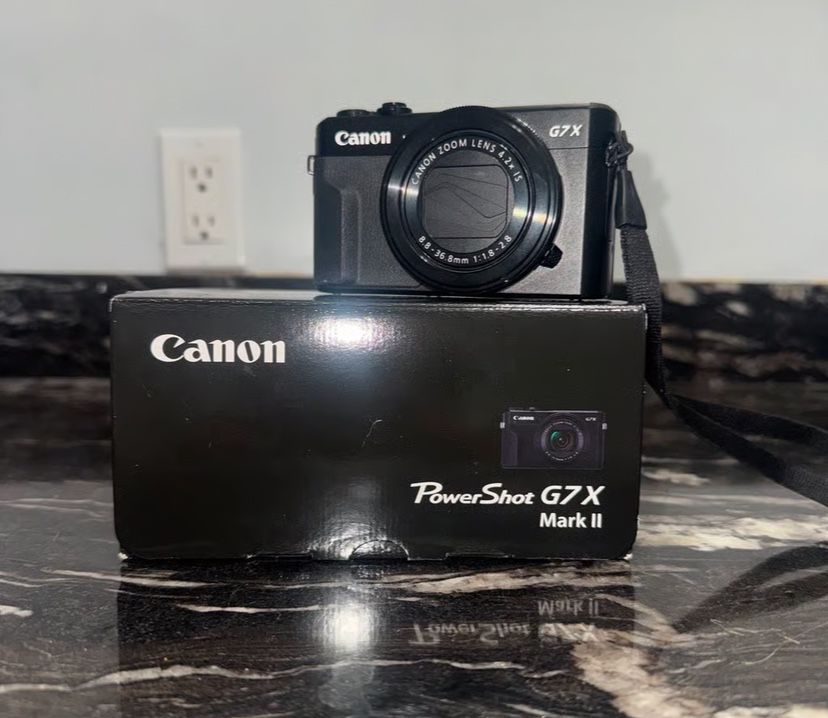 Canon G7X Mark II Black