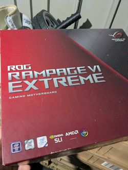 Asus ROG Rampage VI Extreme Motherboard W/Intel i9 7900 Chip