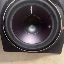 Rockford Fosgate Punch P3D2-12 1200W Peak (600W RMS) 12" Punch Series Dual 2-ohm Car Subwoofer