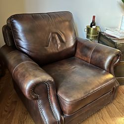 Genuine Leather Chair! 