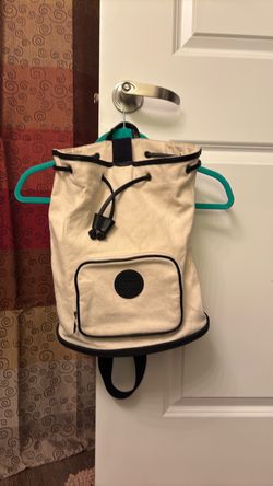 GUESS canvas tote bag