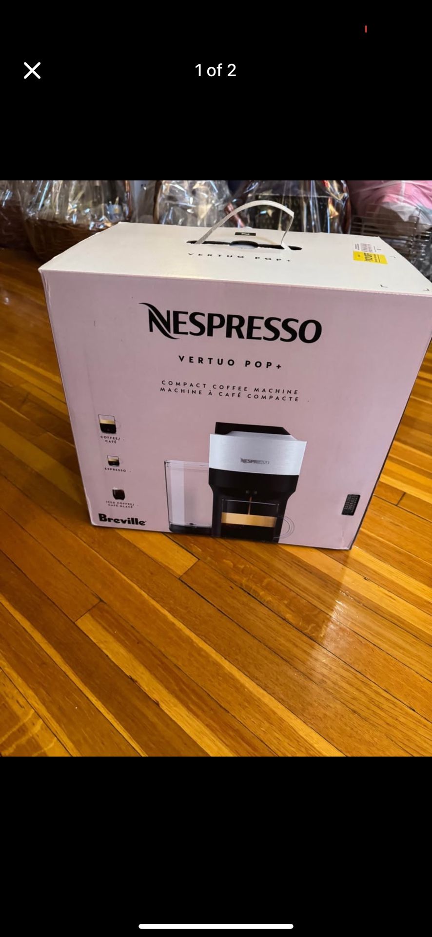 Breville Nespresso Vertuo Pop Compact Coffee Machine New