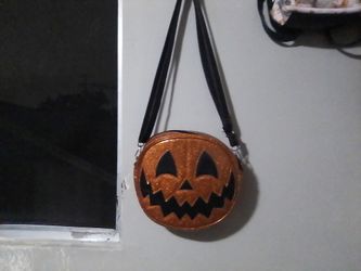 Halloween Pumpkin Crossbody Bag