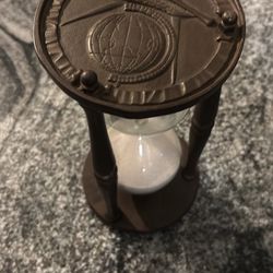 Vintage Brass Hour Glass
