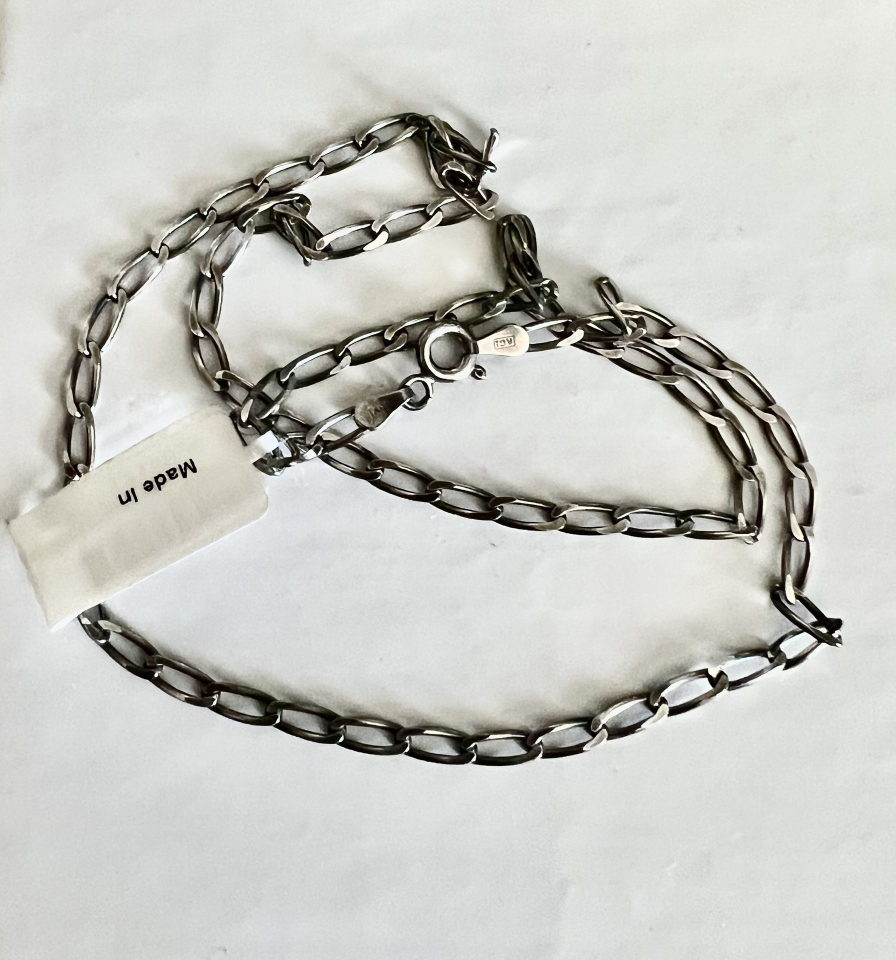 Italian Silver Link Chain