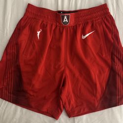 Nike red WNBA Atlanta Dream shorts
