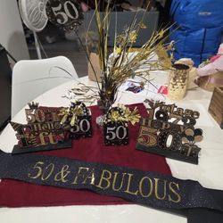 50th Birthday Decoration 