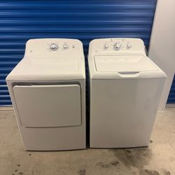 GE Washer & GAS Dryer Set - $325