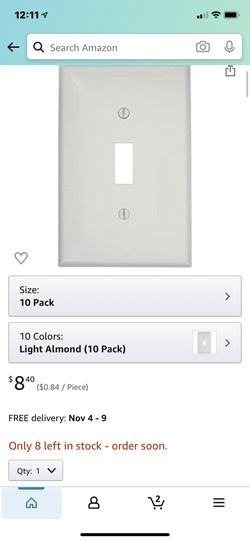 unbreakable wall plates for light switch (10pack)